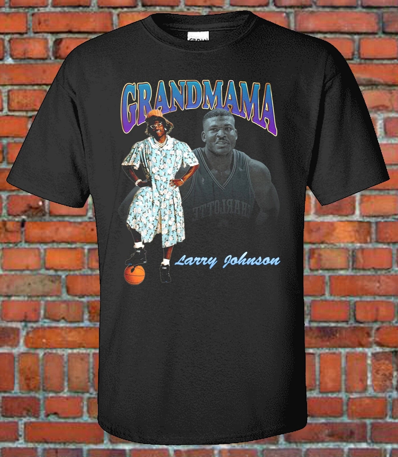 Larry Johnson - Grandma Graphic Tee
