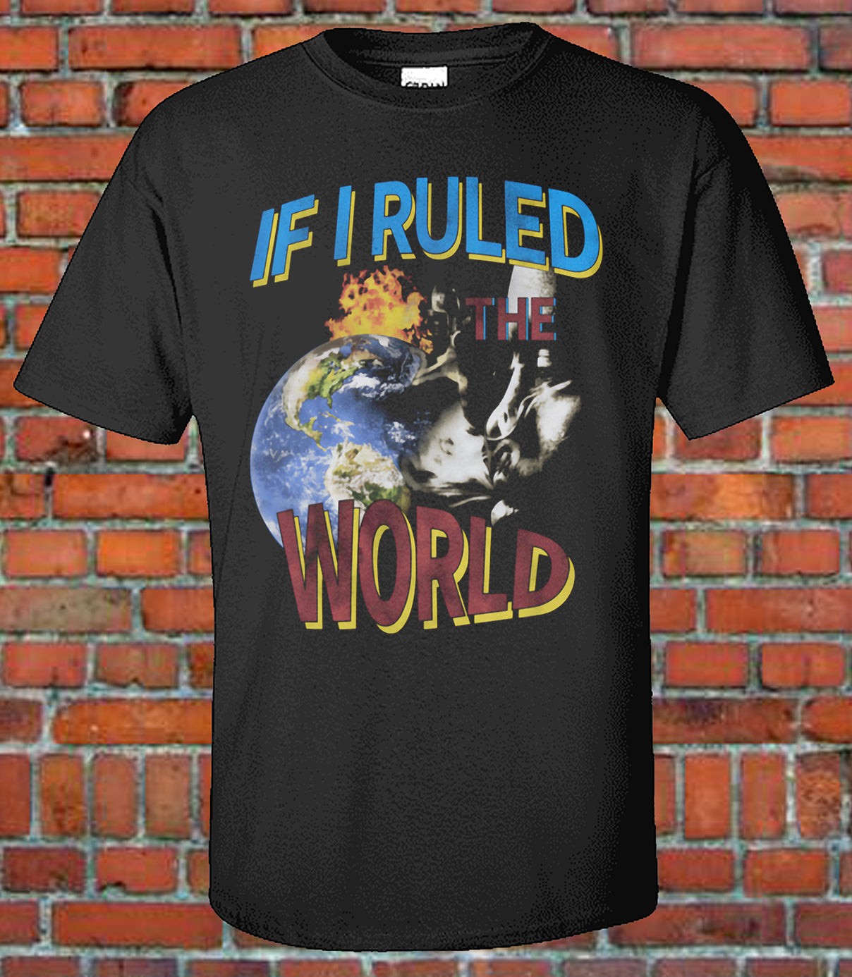 Nas Ruled Thee World- Bootleg Tee - Recreated