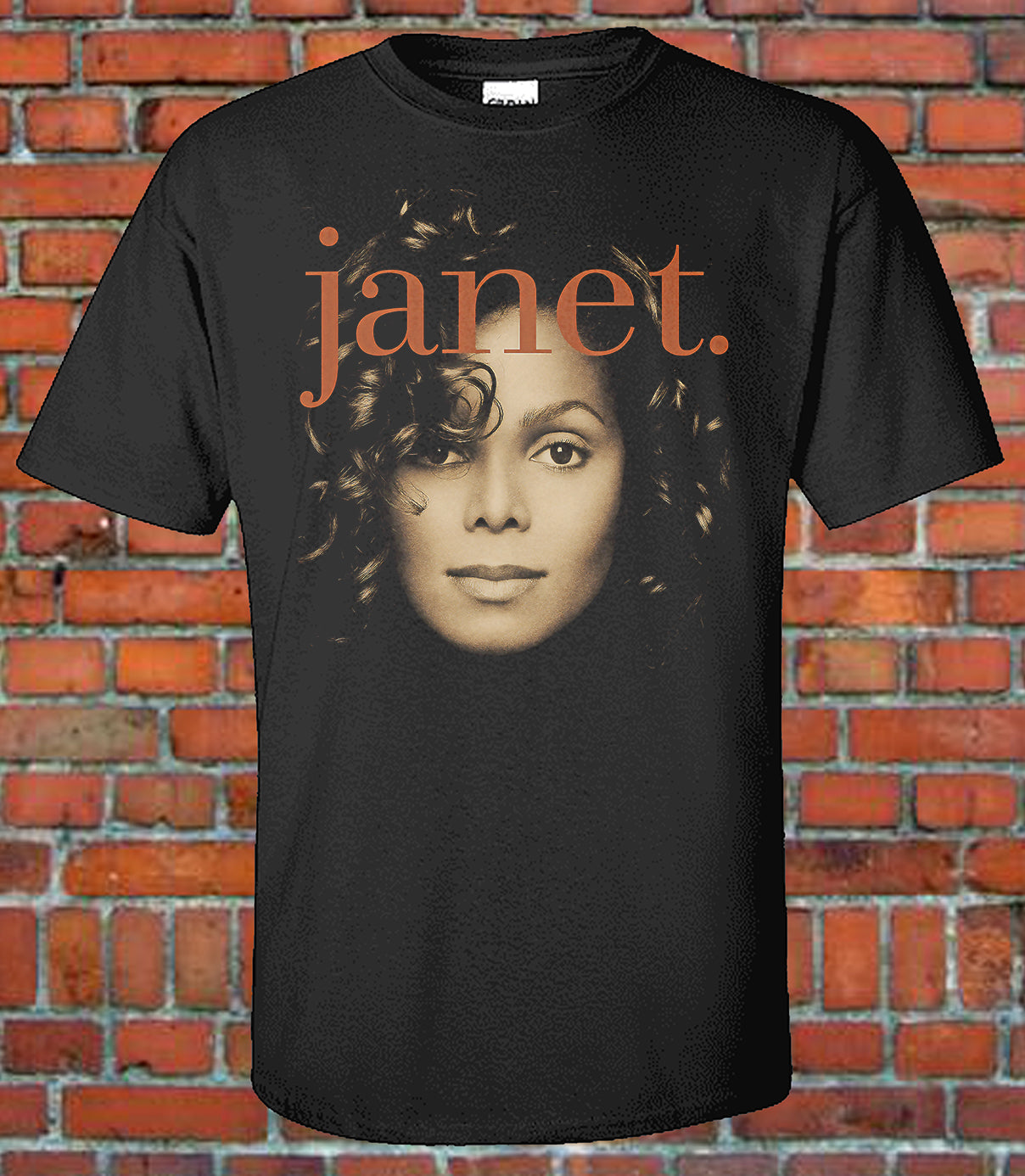 Janet - Big Face Tee