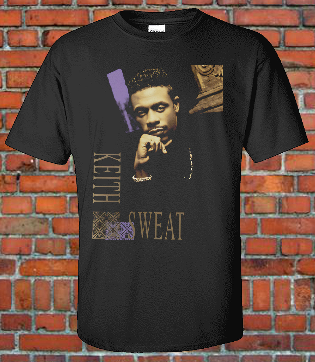 Keith Sweat - Bootleg Tee Recreated
