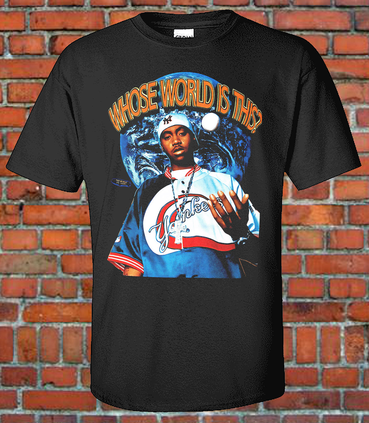 Nas - Whose World Is This Bootleg Tee