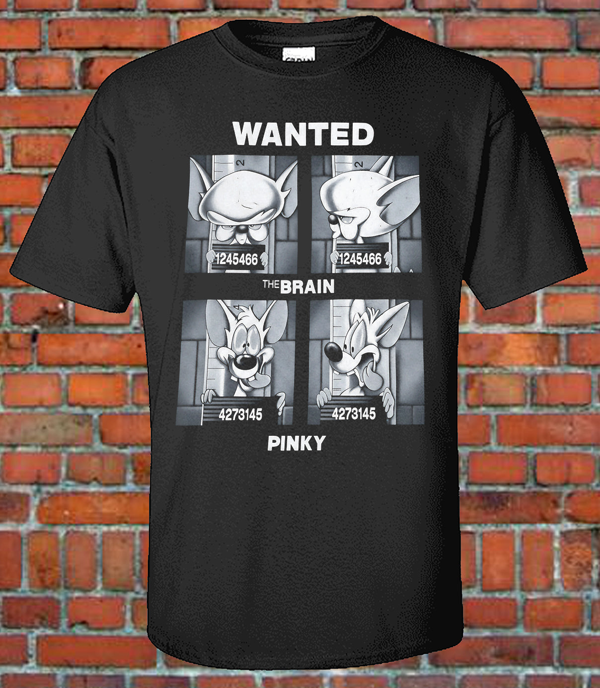 Pinky Brain - Graphic Tee