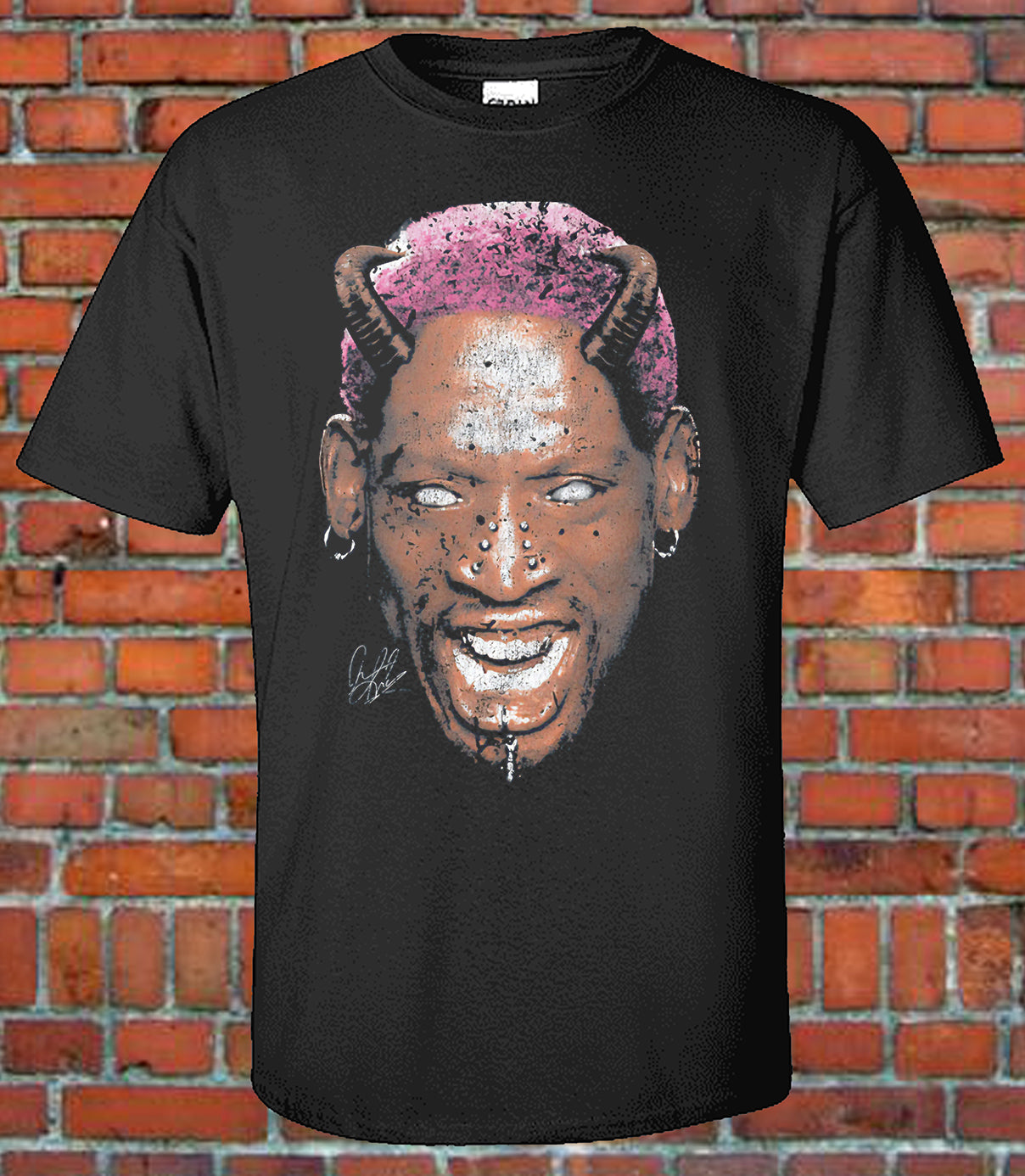 Rodman - Horns Big Face