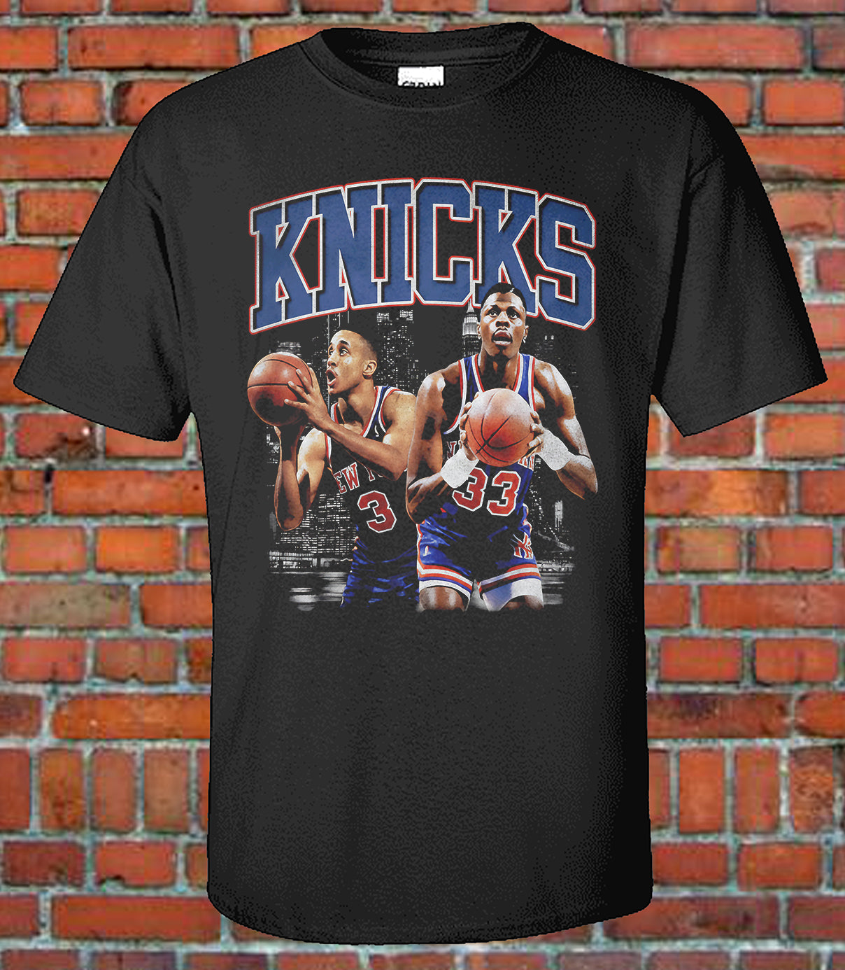 Ewing and Sparks - Knicks Bootleg Tee