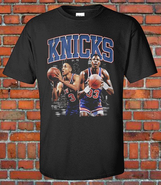 Ewing and Sparks - Knicks Bootleg Tee