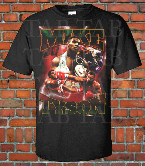 Mike Tyson Vintage Shirt Style 90s Rapper Boxing Champ T Shirt